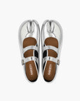 Double Strap Tabi Mary Jane Flats