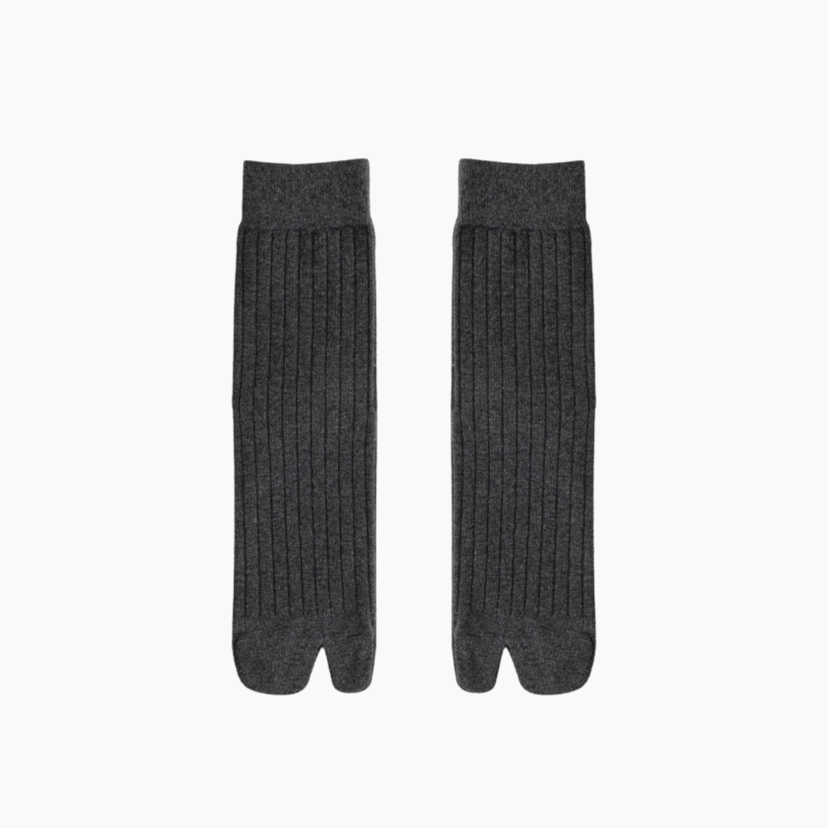 Ribbed Tabi Low Socks