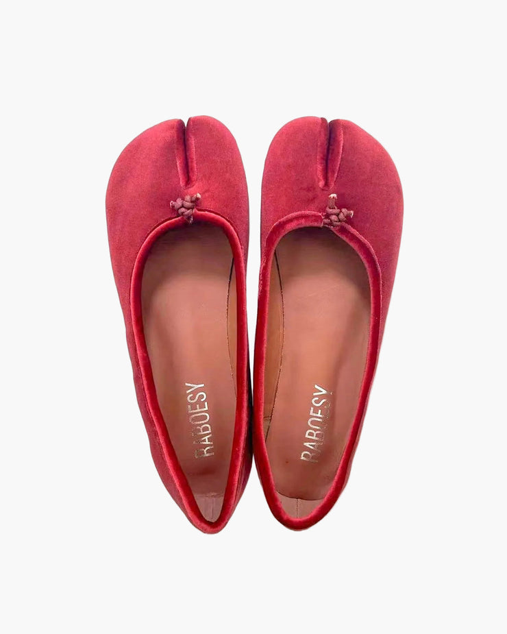 'Tabi' babouche Ballet flats