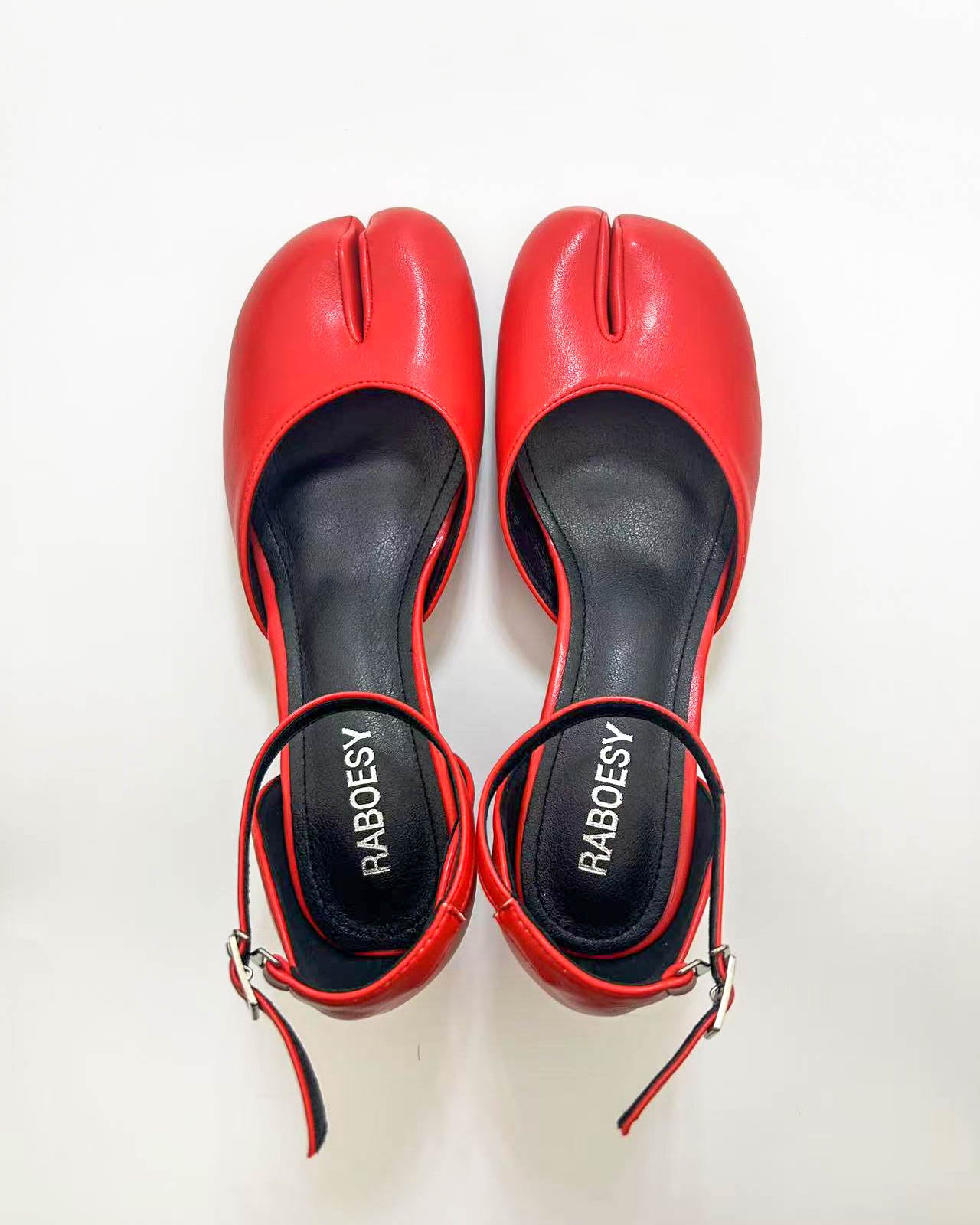 Tabi Ankle Strap Sandal Pumps – Raboesy