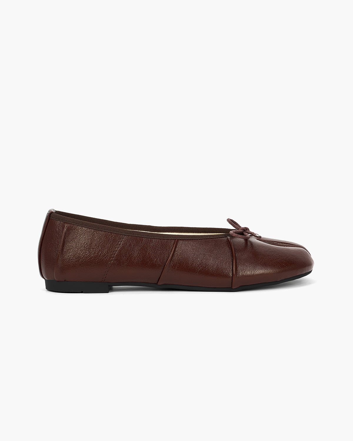 Soft Wrinkles Tabi Ballet Flats