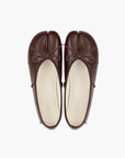Soft Wrinkles Tabi Ballet Flats