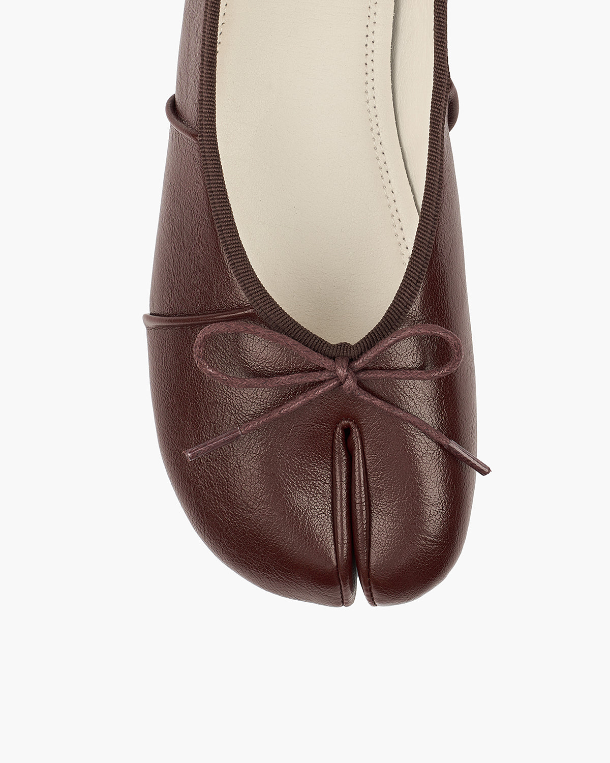 Soft Wrinkles Tabi Ballet Flats