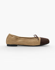 Foldable Color Block Tabi Flats