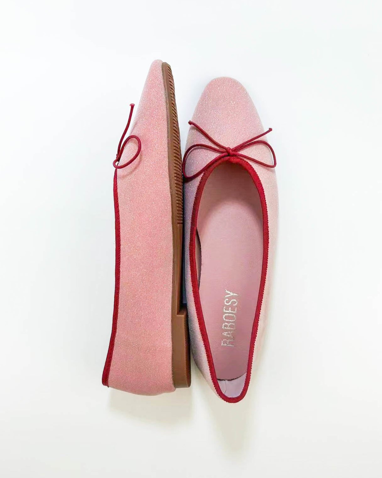 Bow Tie Ballet Flats – Raboesy